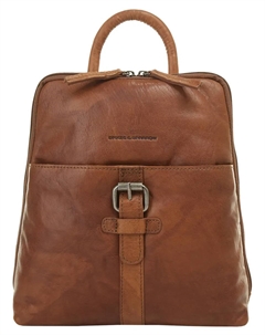 Городской рюкзак, натуральная кожа, цвет Cognac Spikes & sparrow