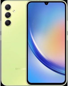 Смартфон Samsung Galaxy A34 6/128 Гб 5G Лайм