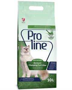 Наполнитель для кошачьего туалета, с ароматом алоэ вера (10 л) Proline