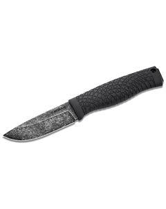 Нож с фиксированным клинком Bronco Mini, сталь 80CrV2, рукоять TPE, черный Boker