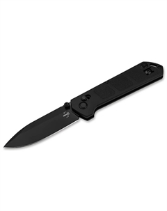 Складной нож Kihon DC All Black, сталь D2, рукоять GFN, черный Boker