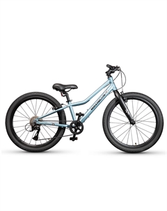 Подростковый велосипед 5 Bike 24 L, год 2024, цвет Синий Maxiscoo