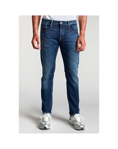 Джинсы прямого покроя 80012 для джоггинга синий Laredoute