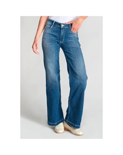 Джинсы расклешенные Barcy Pulp с высокой посадкой синий Laredoute