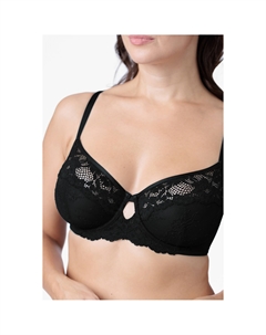 Бюстгальтер облегающий Leal черный Laredoute