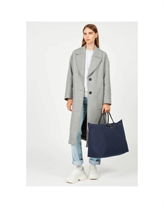 Сумка-шоппер из ткани SMART KBA синий Laredoute