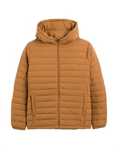 Куртка стеганая с капюшоном Jjerecycle каштановый Laredoute