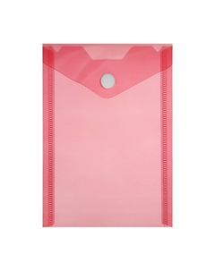 Набор из 5 штук, папка-конверт на кнопке, а6, 180 мкм, вертикальная, тонированная, 5 цветов Calligrata