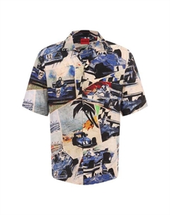 Рубашка из вискозы Hugo