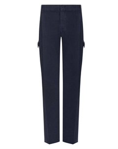 Хлопковые брюки-карго Cortigiani