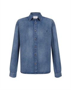 Джинсовая рубашка Saint laurent