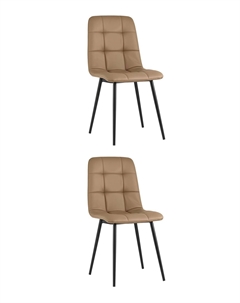 Стул Oliver экокожа капучино 2 шт Stool group