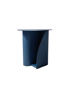 Журнальный столик Yvaine металл синий Stool group