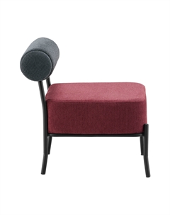 Кресло Ponpoun тёмно-серый бордо Stool group