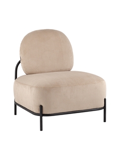 Кресло Стоун велюр рельефный бежевый Stool group