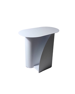 Журнальный столик Yvaine металл белый Stool group