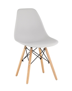 Стул Eames Style DSW светло-серый (разборный каркас) Stool group