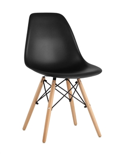 Стул Eames Style DSW черный (разборный каркас) Stool group