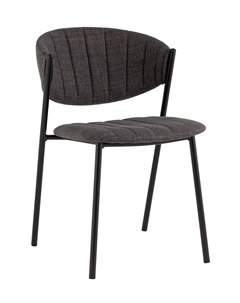 Стул Харпер ткань рогожка тёмно-серый Stool group