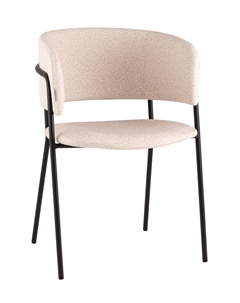 Кресло Нэлли New буклированный велюр бежевый Stool group