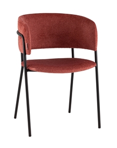 Кресло Нэлли New буклированный велюр терракотовый Stool group