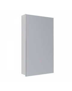Шкаф зеркальный UNIVERSAL 45х80см 1 дв., петли слева, цвет корпуса: Белый глянец Lemark