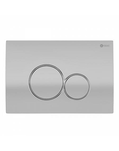 Клавиша смыва для инсталляции Point Виктория, цвет сатин/хром, PN44061SC