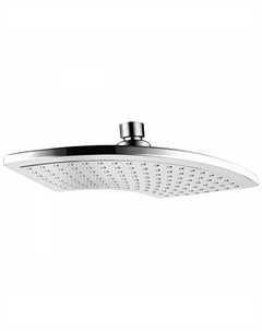 Душевая лейка верхняя Lemark LM8044C 1-функциональная, сегмент 300х150 мм, хром