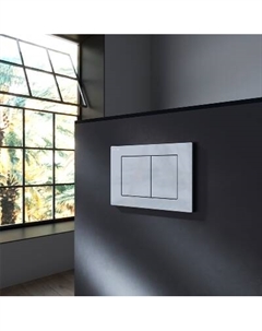 I090251 Клавиша для инсталляции, механическая, пластик, хром глянцевый Am.pm.