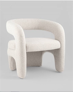 Дизайнерское кресло лаунж Bones жемчужный Stool group