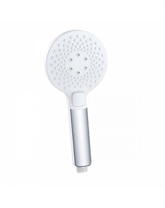 Лейка душевая Lemark LM0819CW 3-функциональная 110х243мм, хром/белый, блистер