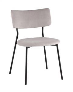 Стул Амелия велюр светло-серый Stool group