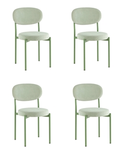 Стул Бриф SN велюр оливковый каркас оливковый муар, 4шт./уп. Stool group