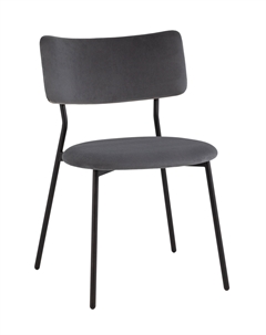 Стул Амелия велюр темно-серый Stool group