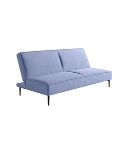 Este диван-кровать трехместный, прямой, без подлокотников, велюр серый Velutto 46 Top concept