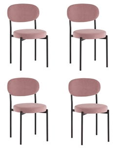 Стул Бриф SN велюр пыльно-розовый, 4шт./уп. Stool group