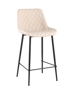 Стул барный Arch экокожа светло-серый Stool group