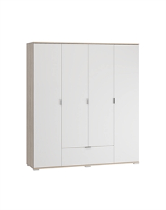 Распашной шкаф Стелла-4.1-180-200 Дуб Сонома Диван.ру