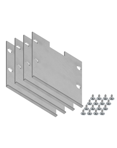 Заглушка для накладного алюминиевого профиля GP2550 комплект 4шт ILLUMINATION Ambrella light