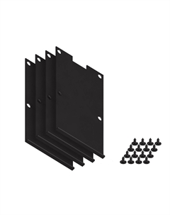 Заглушка для накладного алюминиевого шинопровода GP3000 комплект 4шт ILLUMINATION Ambrella light