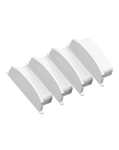 Заглушка для накладного алюминиевого профиля GP1500 комплект 4шт ILLUMINATION Ambrella light