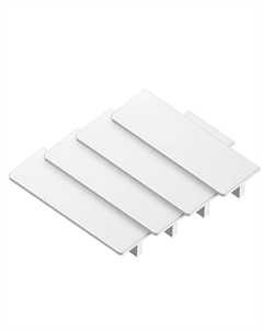 Заглушка для встраиваемого алюминиевого профиля GP1200 комплект 4шт ILLUMINATION Ambrella light