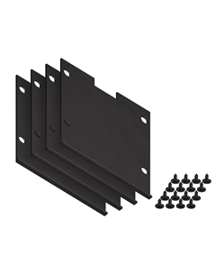 Заглушка для накладного алюминиевого шинопровода GP3050 комплект 4шт ILLUMINATION Ambrella light