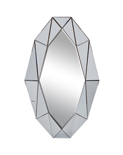 Зеркало в матовой зеркальной раме Garda decor