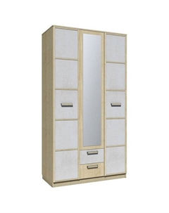 Шкаф платяной Фанк НМ 013.08-01 М Silva