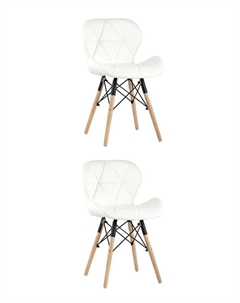 Стул Бон экокожа белый 2 шт. Stool group