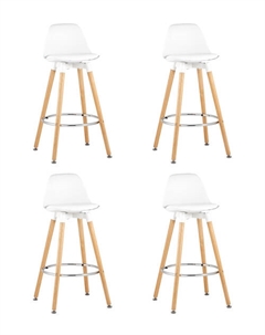Стул барный Мартин белый 4 шт Stool group