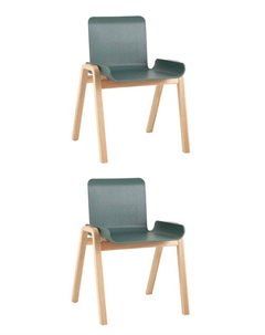 Стул Harbour зеленый 2 шт. Stool group