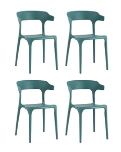 Стул Neo пластик темно-бирюзовый 4 шт. Stool group