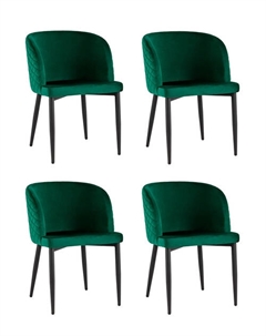 Стул Оскар велюр изумрудный 4 шт Stool group